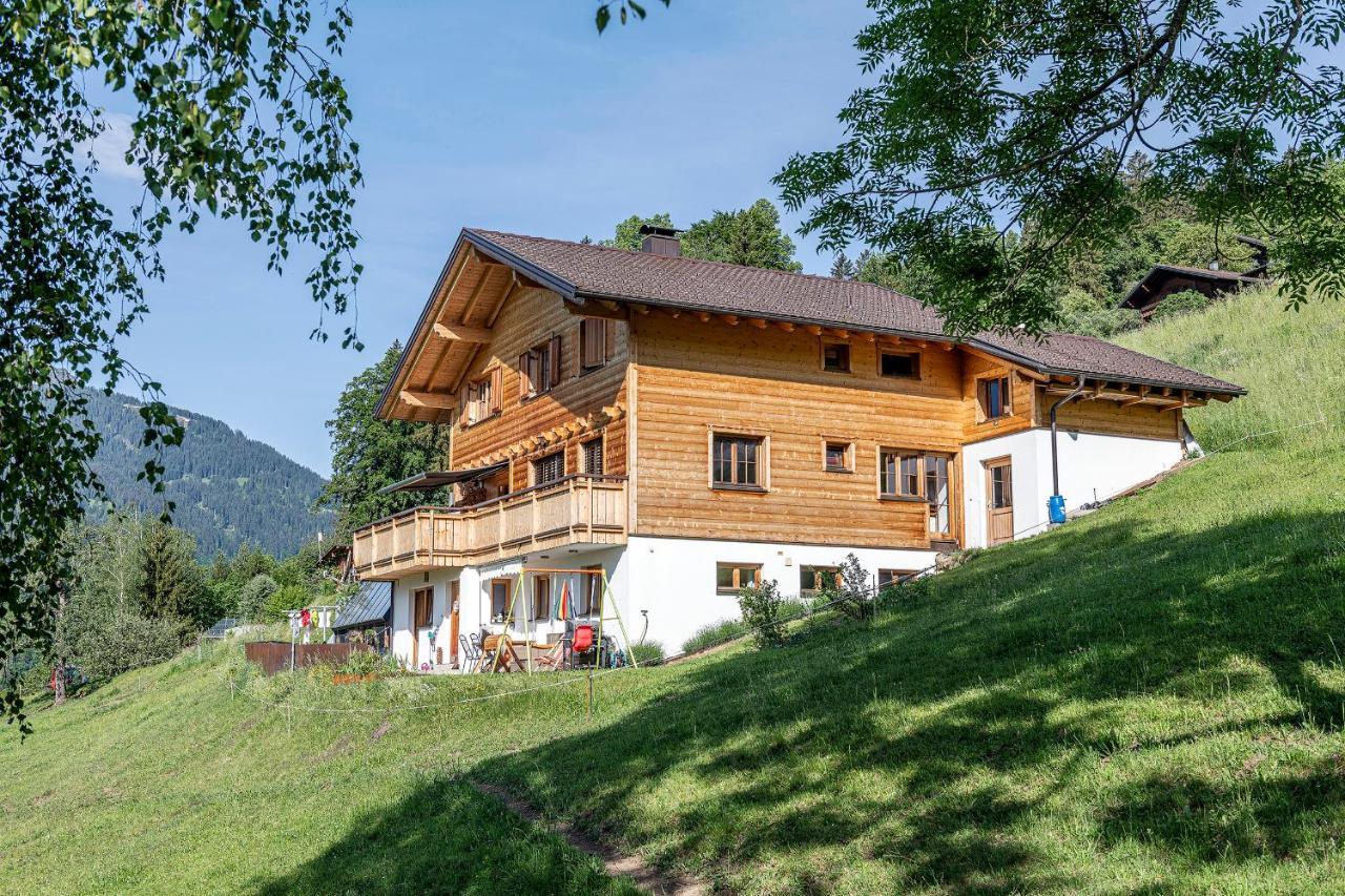 Ferienwohnung Haus grüner Wald Bartholomäberg Exterior foto